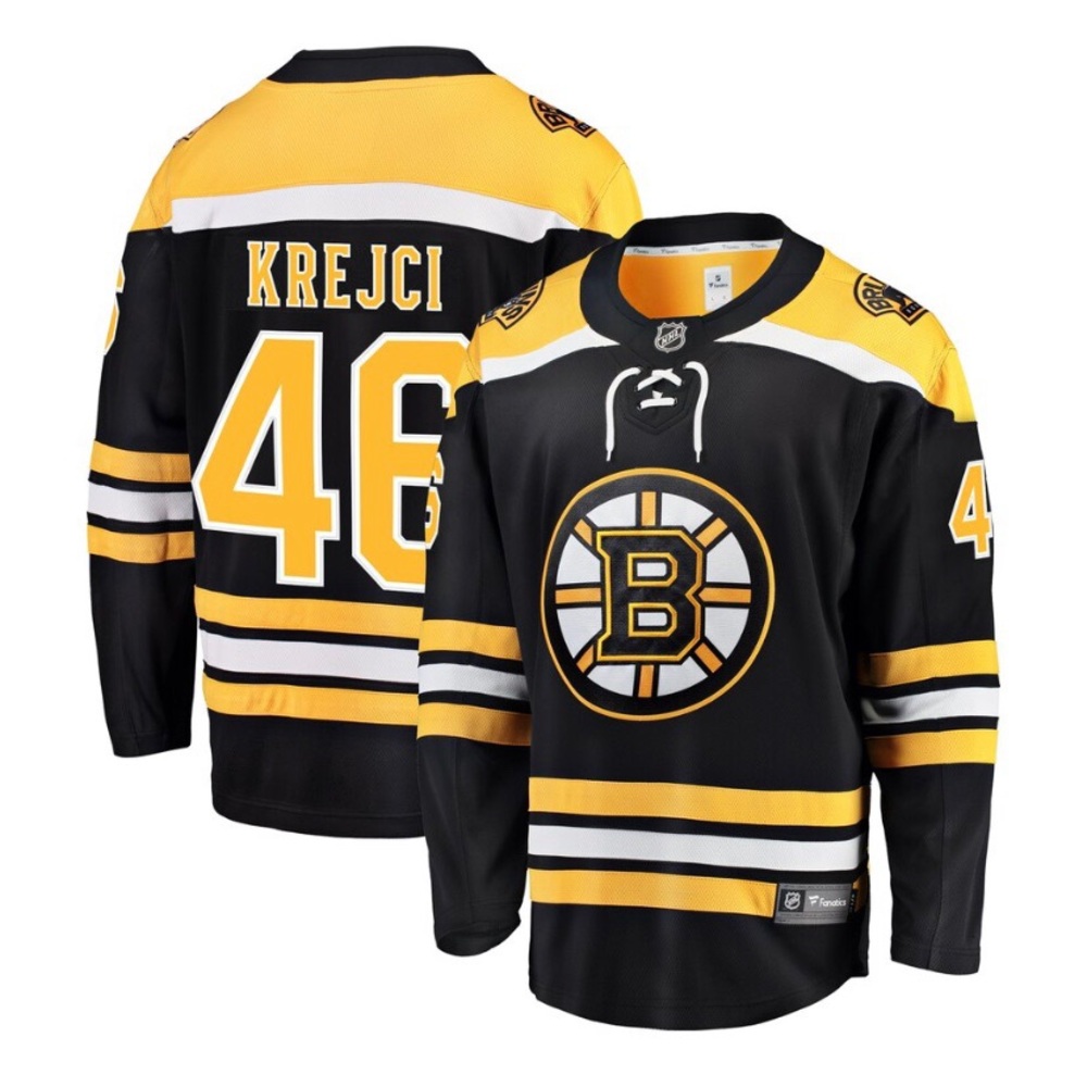 NWT NFL Boston Bruins David Krejci Jersey #46